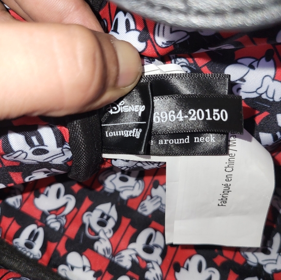 Disney Mickey Mouse Mini Backpack Loungefly Red & Black main image 5